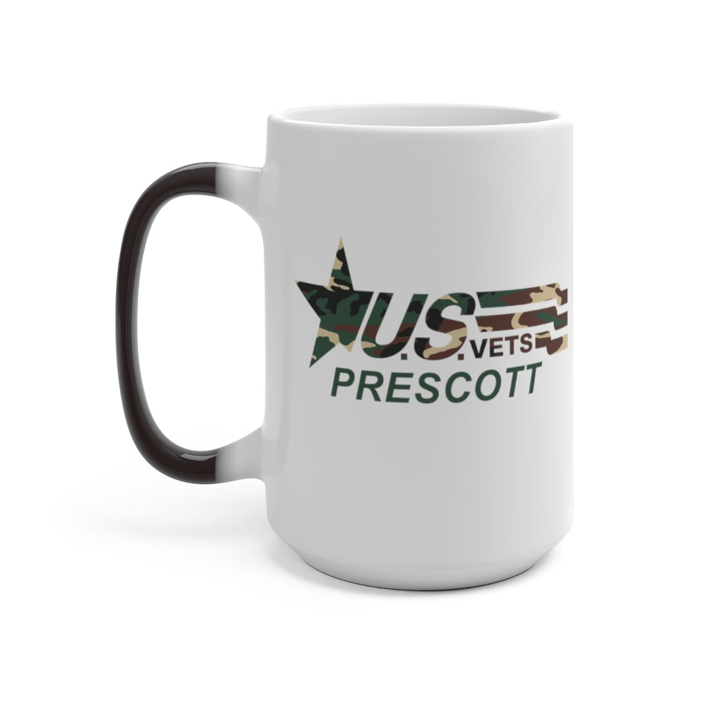 PRESCOTT Color Changing U.S.VETS Mug