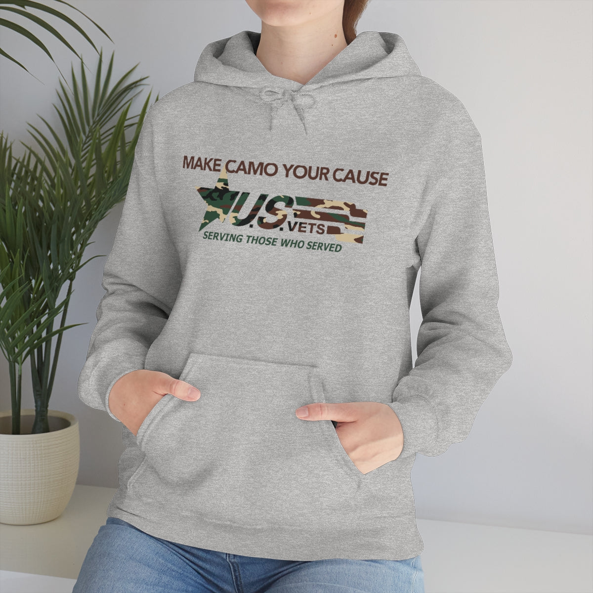 U.S.VETS Make Camo Your Cause Heavy Blend™ Hoodie