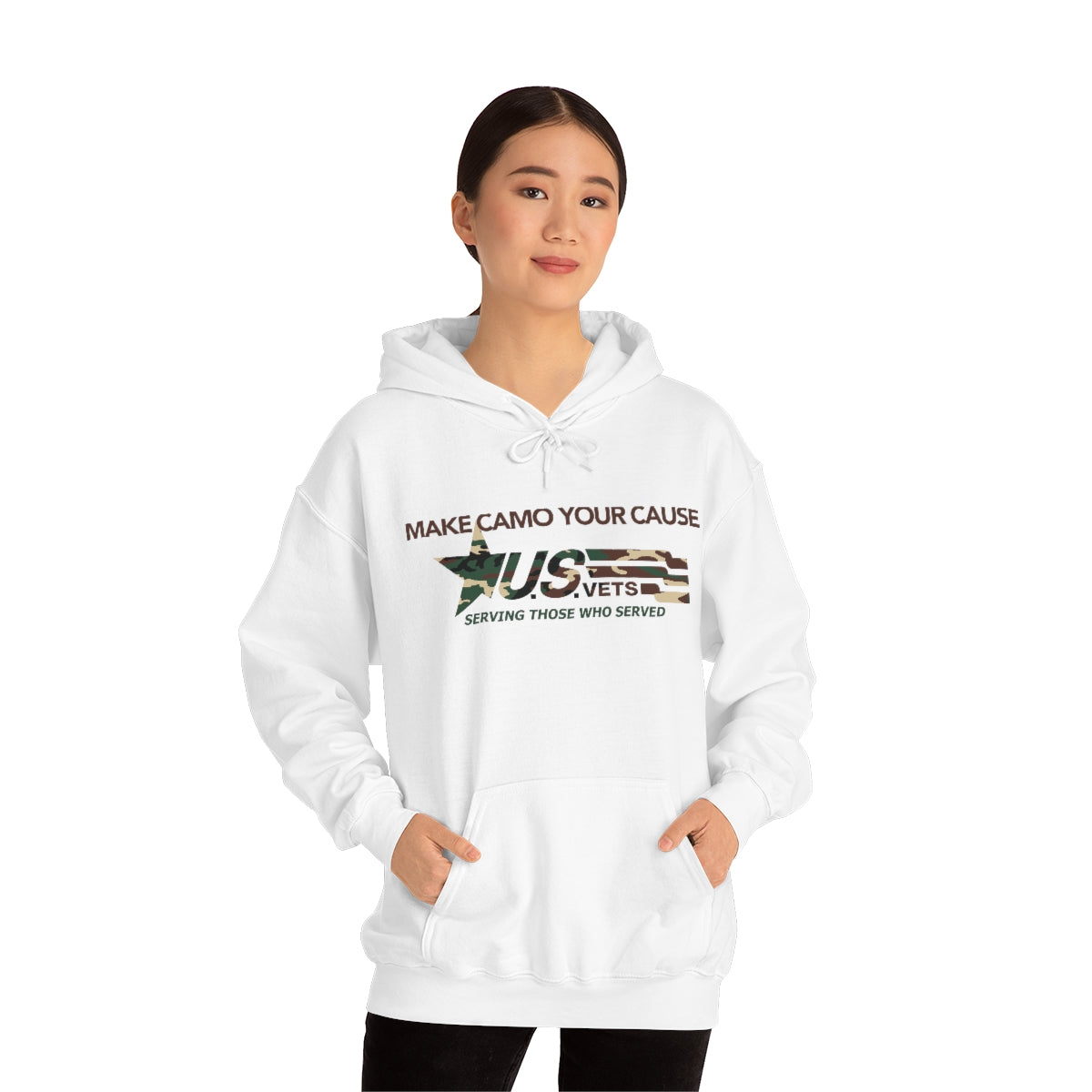 U.S.VETS Make Camo Your Cause Heavy Blend™ Hoodie