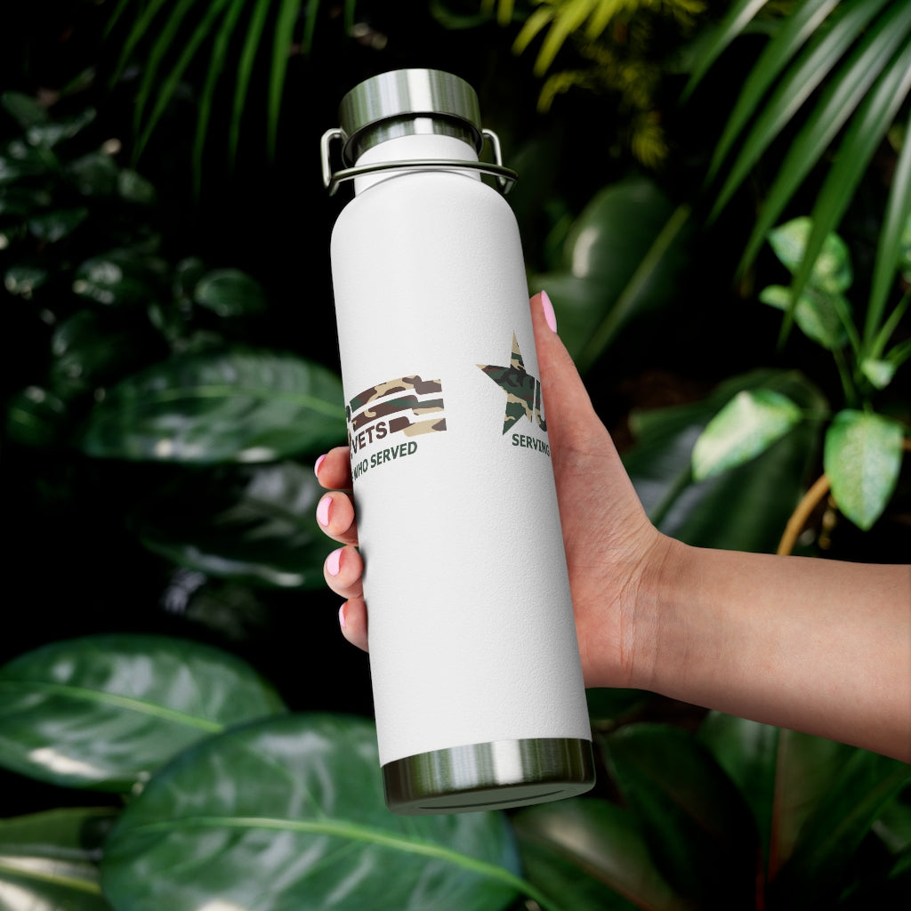U.S.VETS ♦ Eco-Friendly Vacuum Insulated Bottle