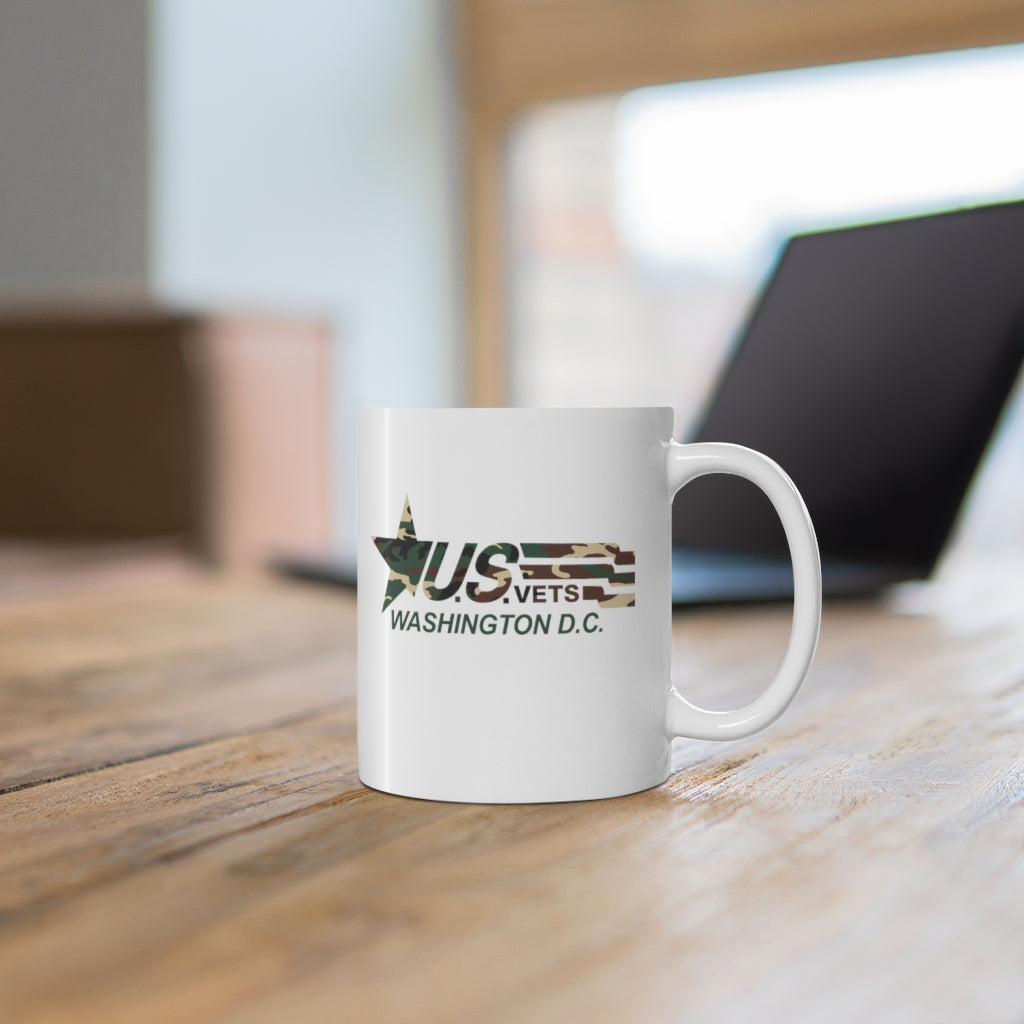 WASHINGTON D.C. Ceramic CAMO Coffee Mug