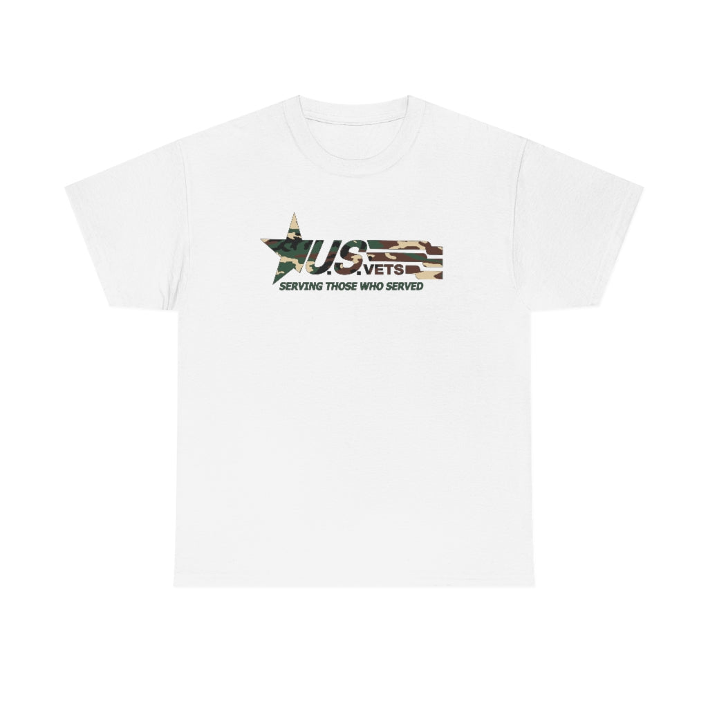 U.S.VETS Camo Heavy Cotton Tee