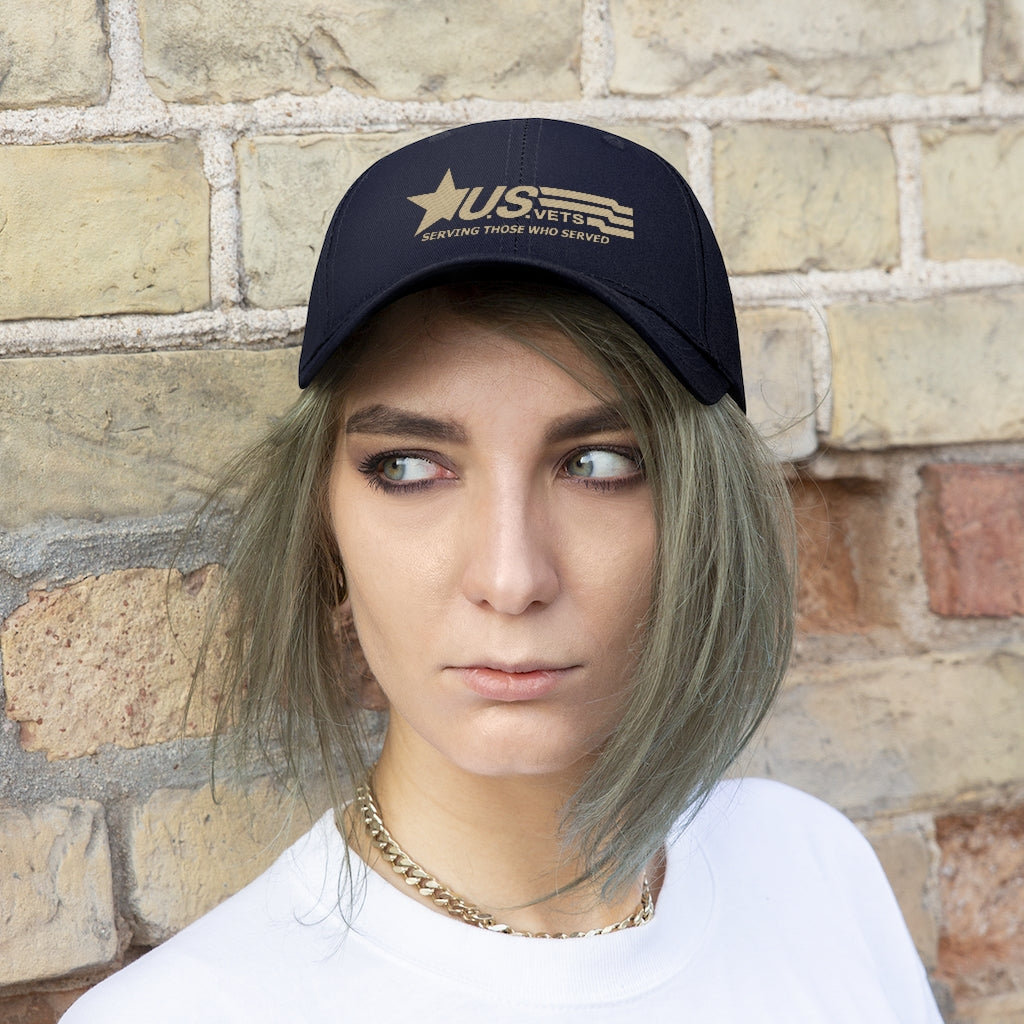 U.S.VETS Adjustable Twill Hat