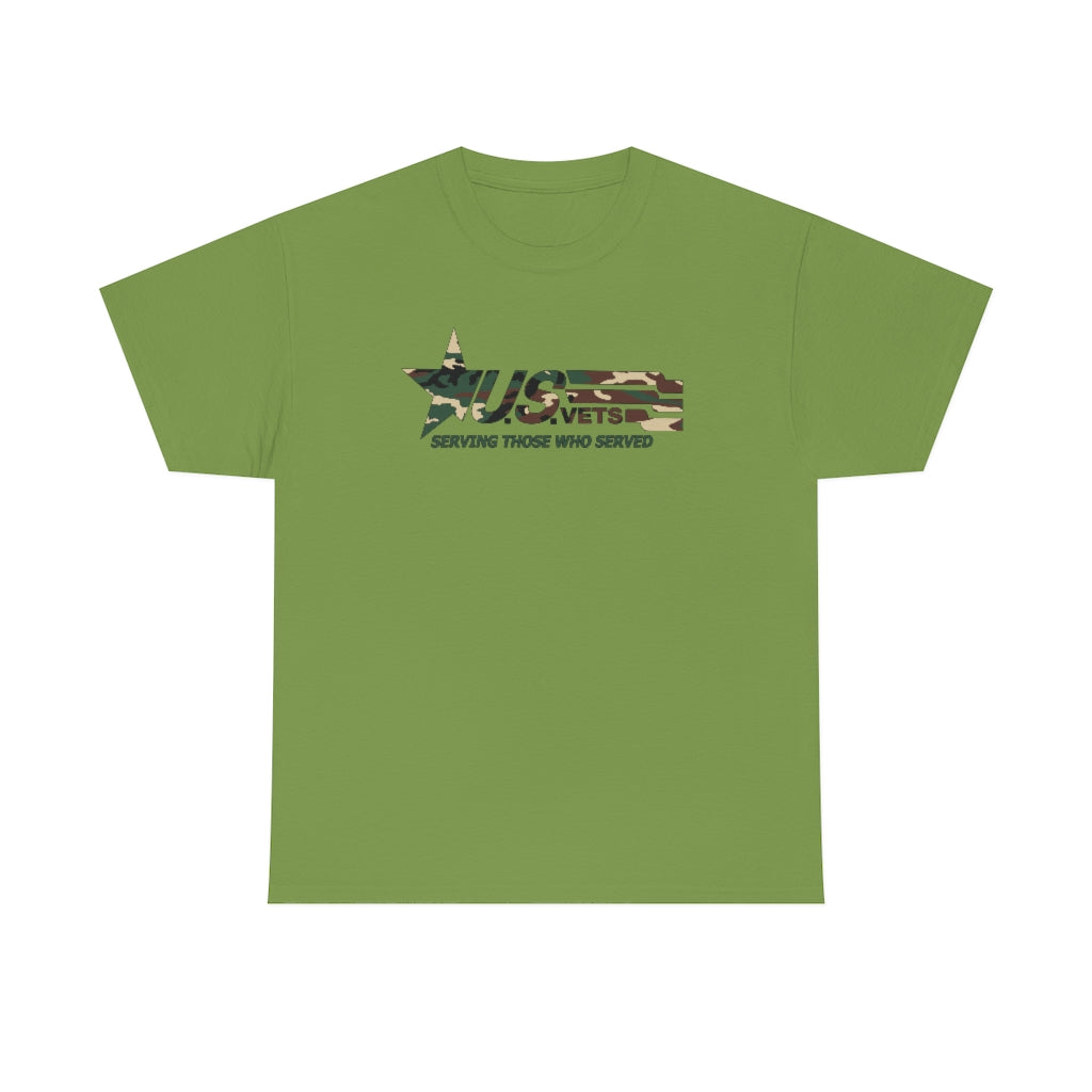 U.S.VETS Camo Heavy Cotton Tee