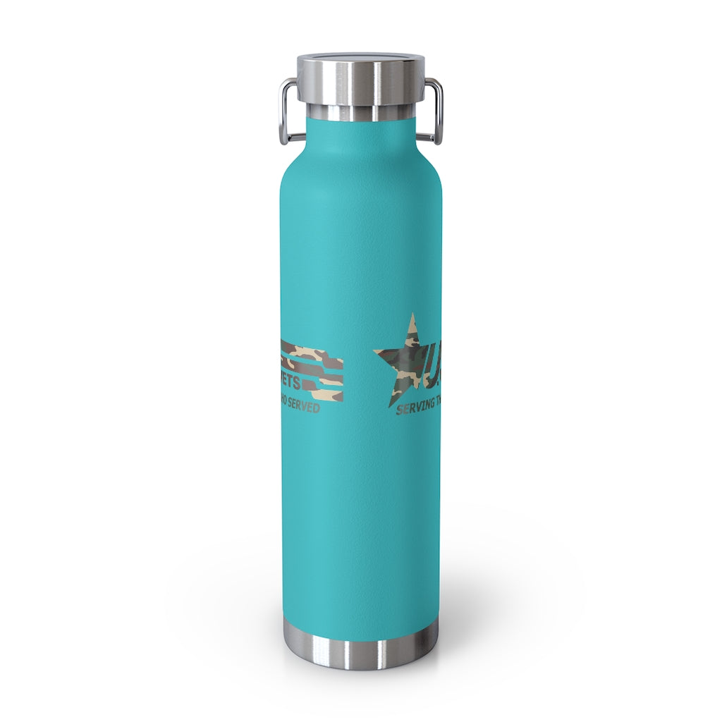 U.S.VETS ♦ Eco-Friendly Vacuum Insulated Bottle