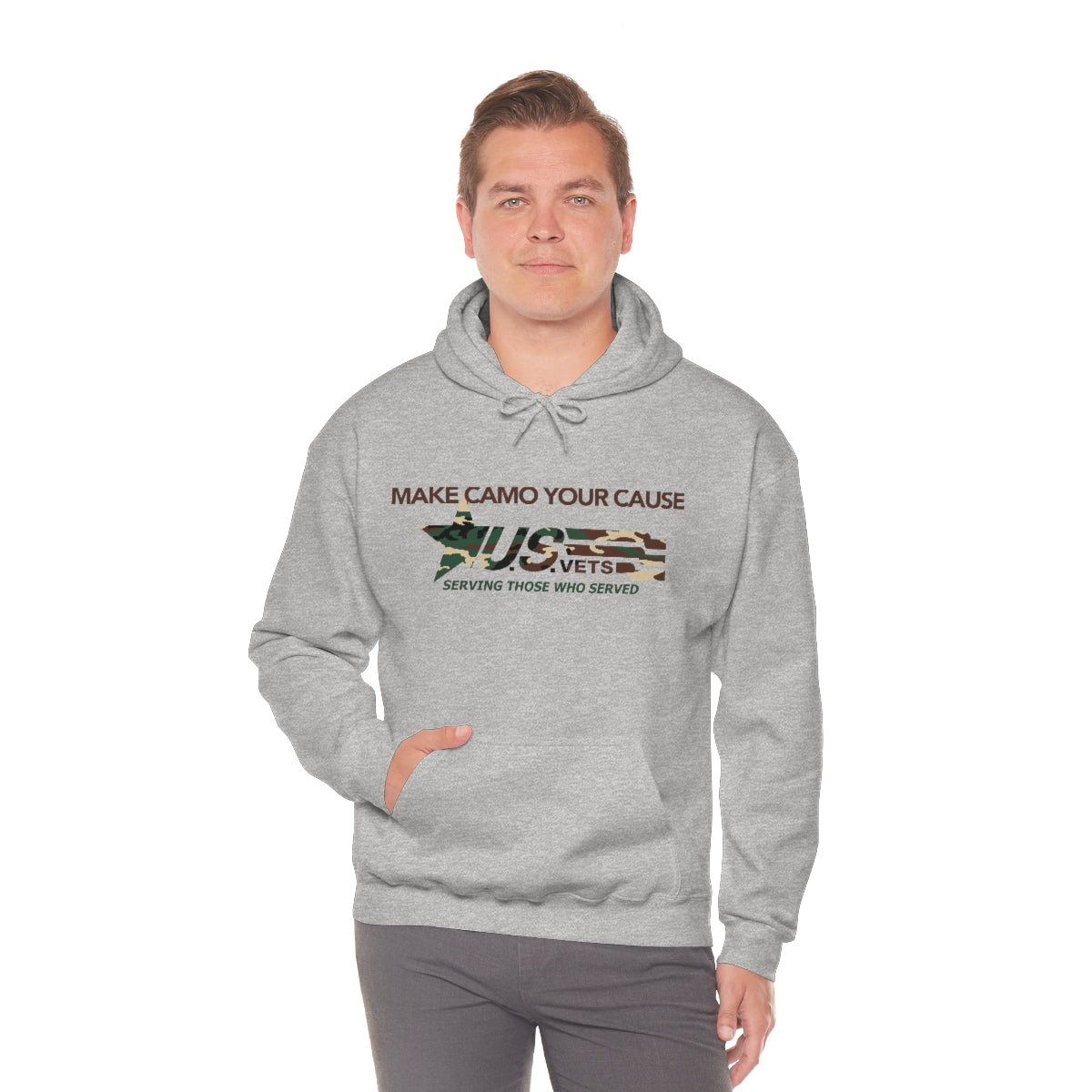 U.S.VETS Make Camo Your Cause Heavy Blend™ Hoodie