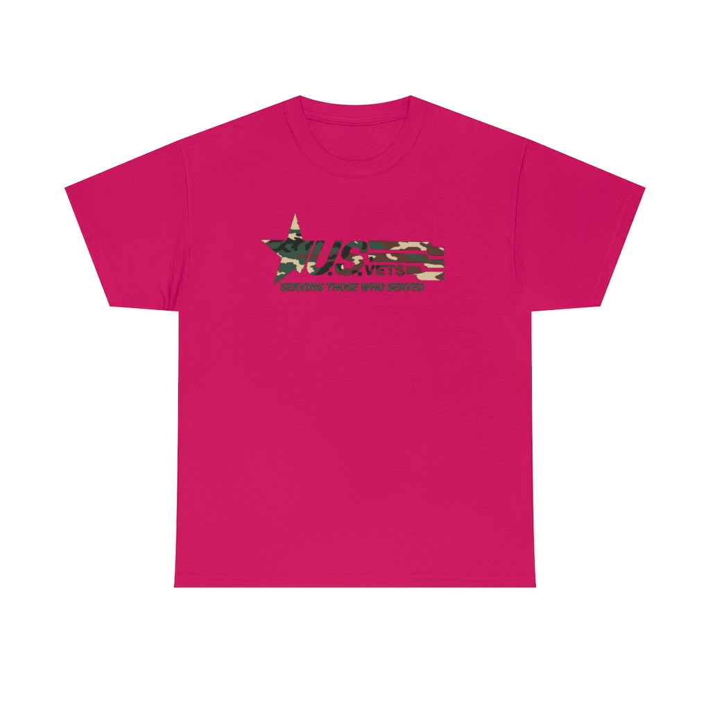 U.S.VETS Camo Heavy Cotton Tee