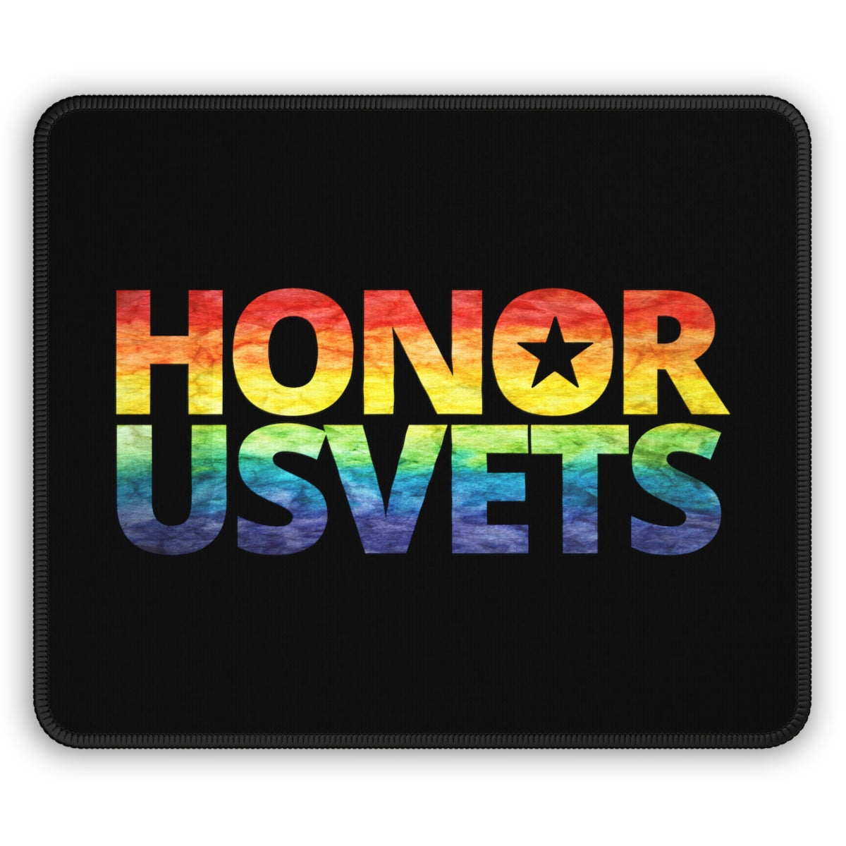 HONORUSVETS Pride Rainbow Gaming Mouse Pad
