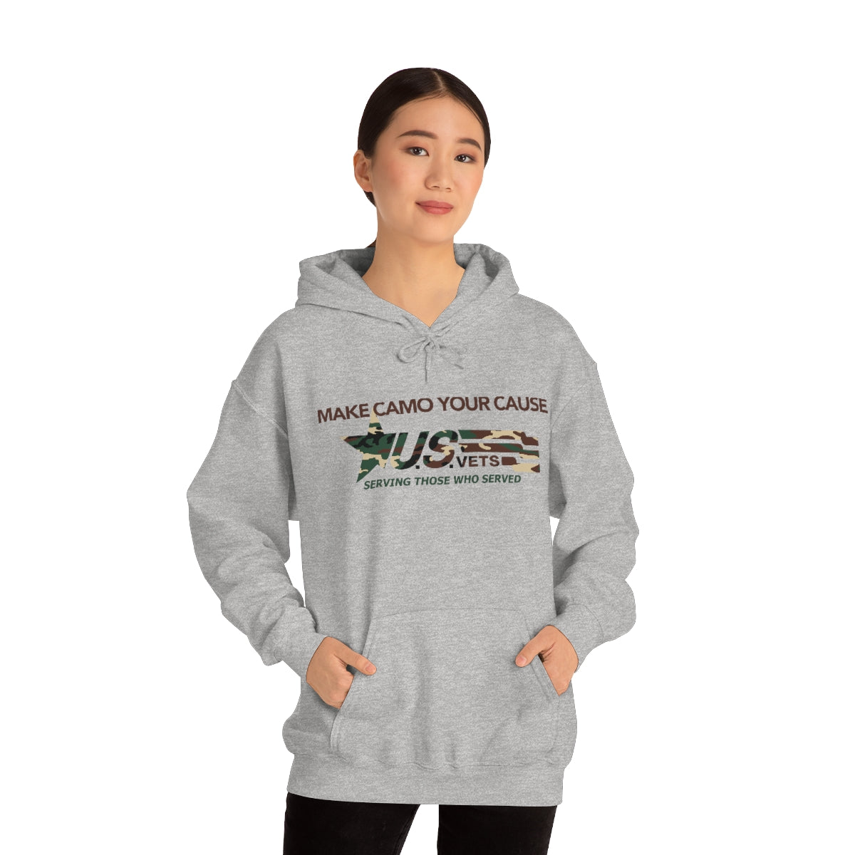 U.S.VETS Make Camo Your Cause Heavy Blend™ Hoodie