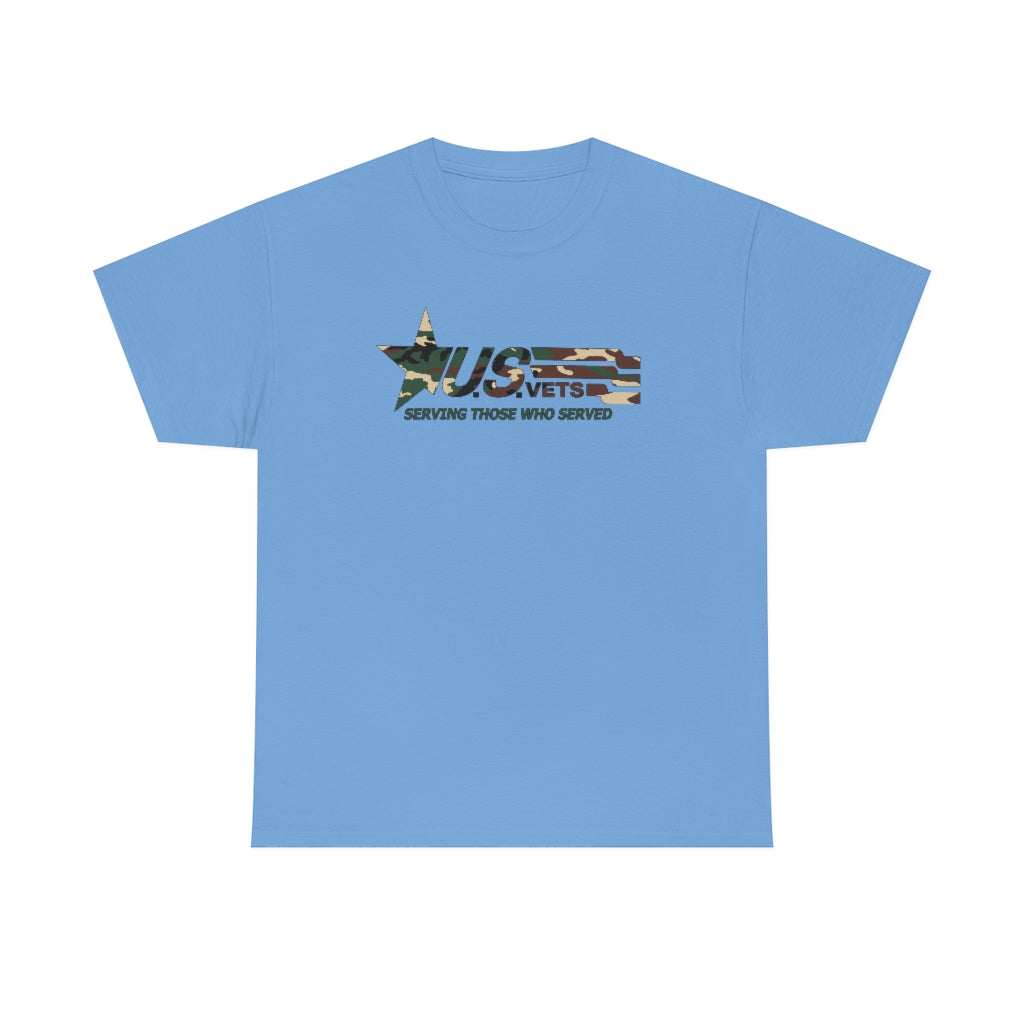 U.S.VETS Camo Heavy Cotton Tee