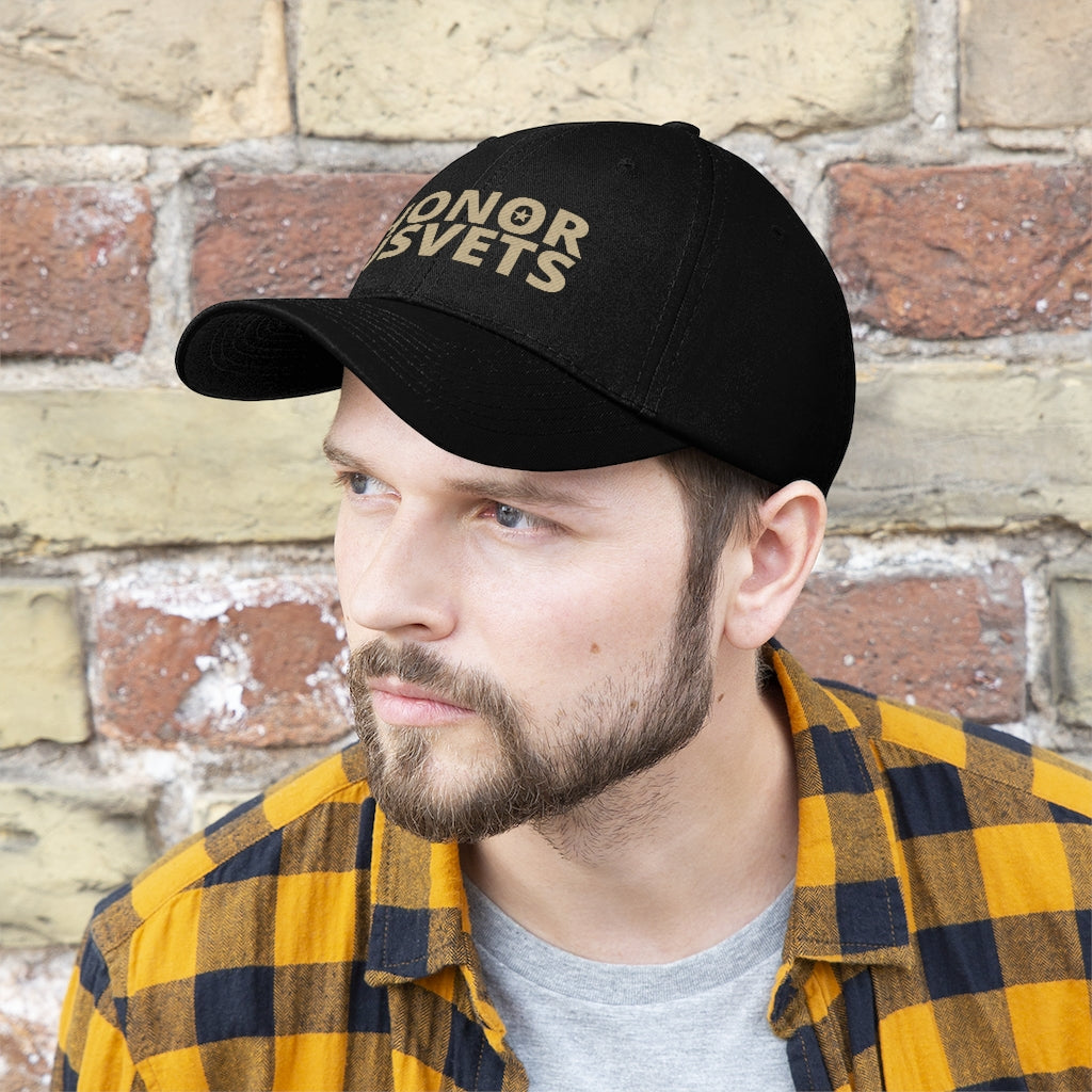HONORUSVETS Adjustable Twill Hat