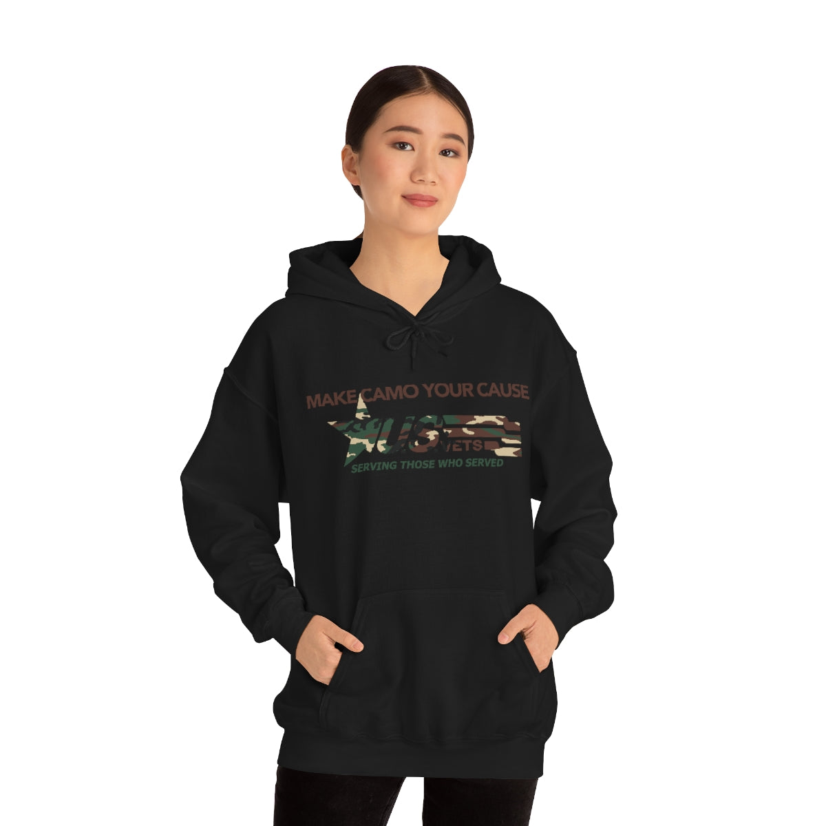 U.S.VETS Make Camo Your Cause Heavy Blend™ Hoodie