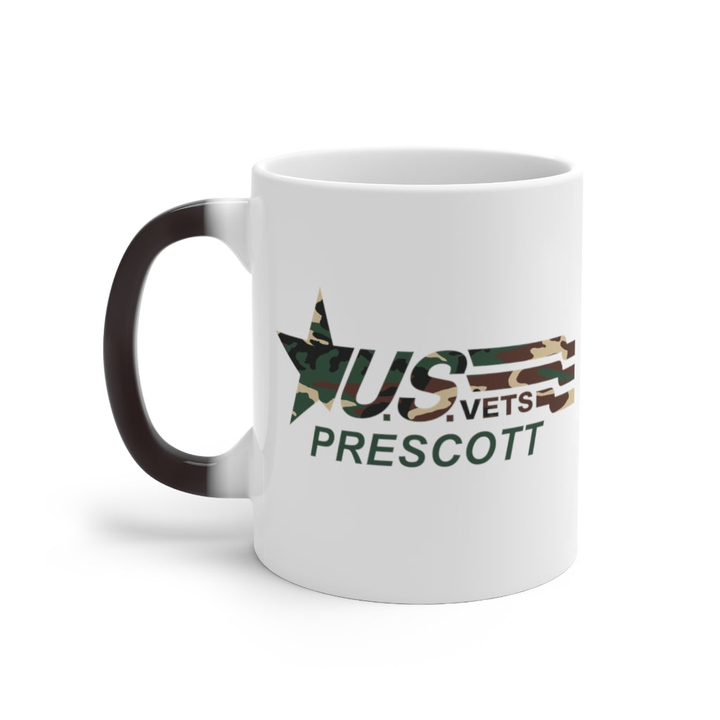 PRESCOTT Color Changing U.S.VETS Mug