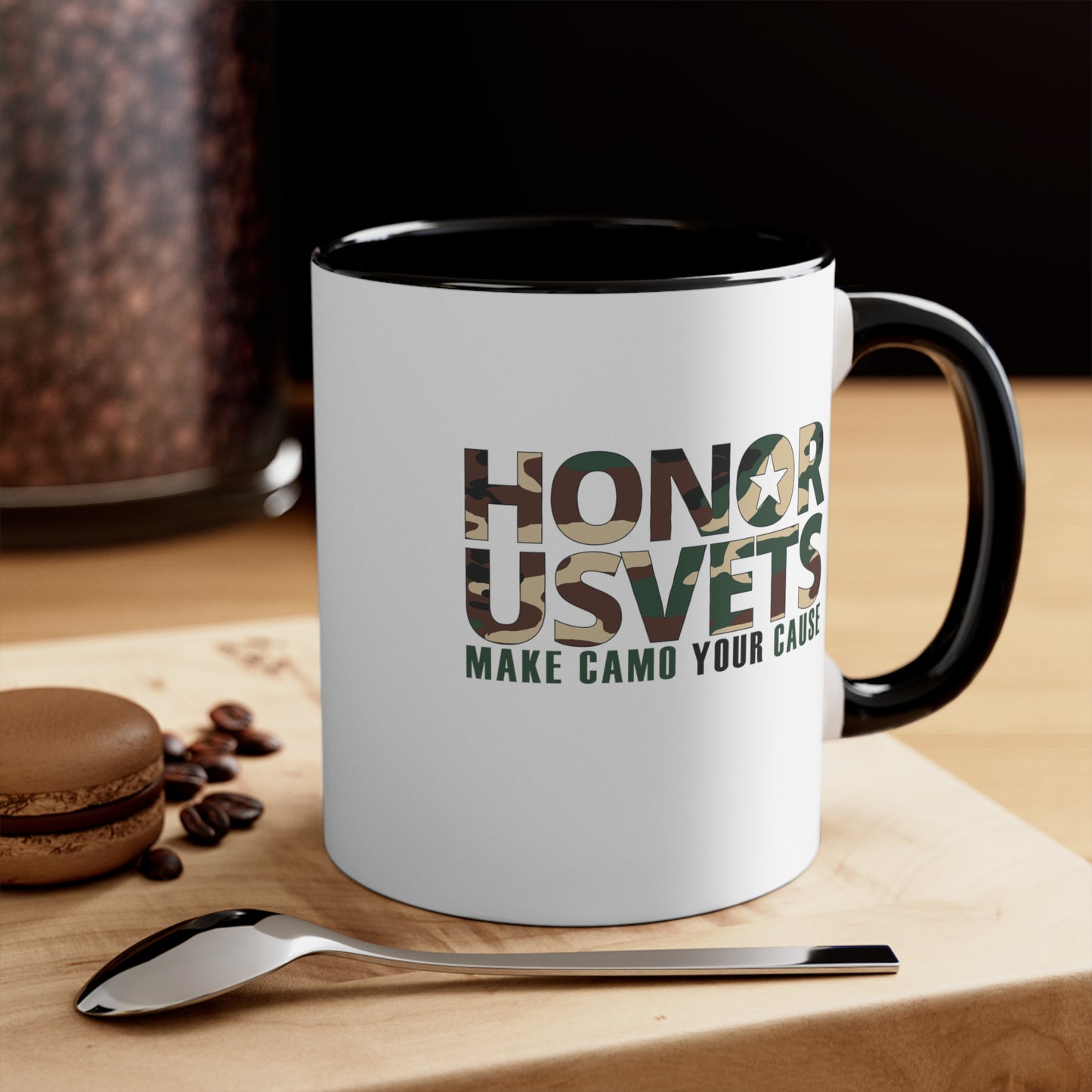 HONORUSVETS Accent Coffee Mug, 11oz