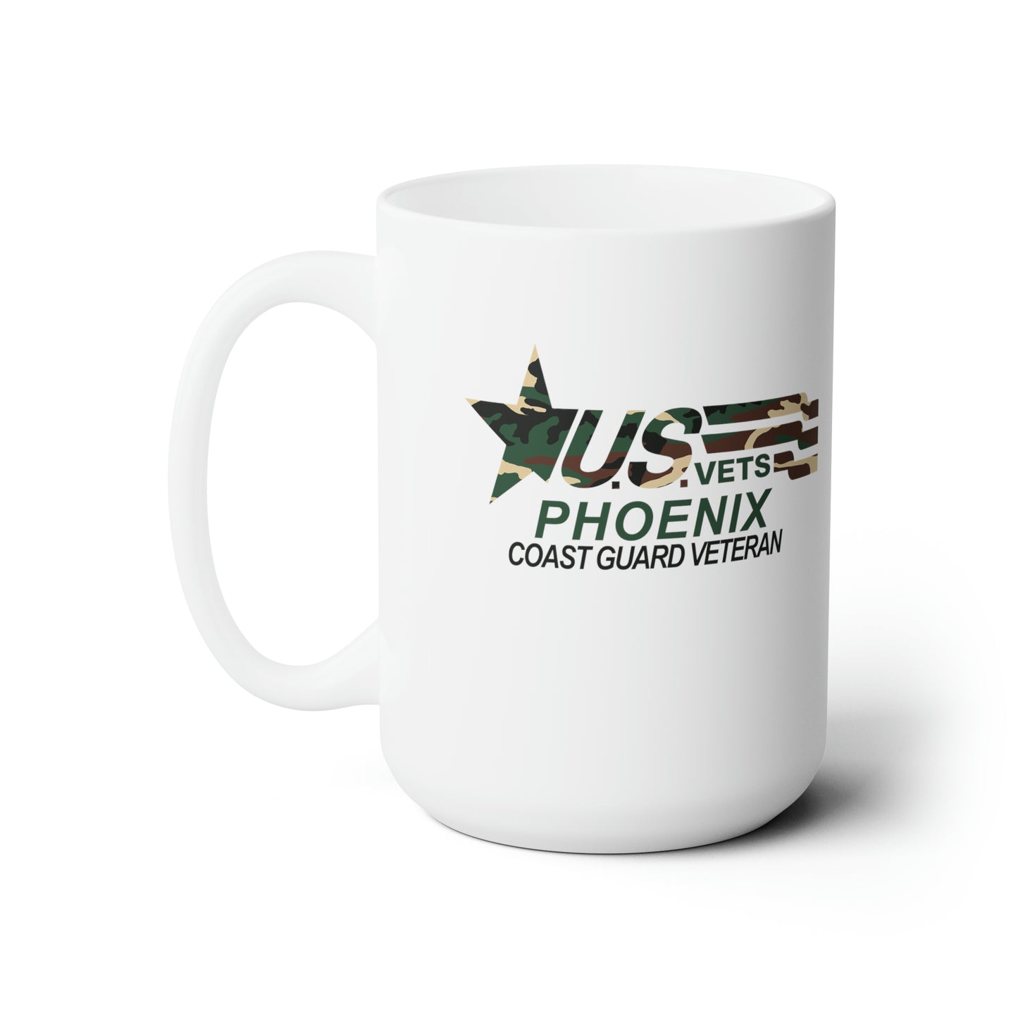 PHX U.S.VETS Ceramic Mug 15oz - COAST GUARD Veteran