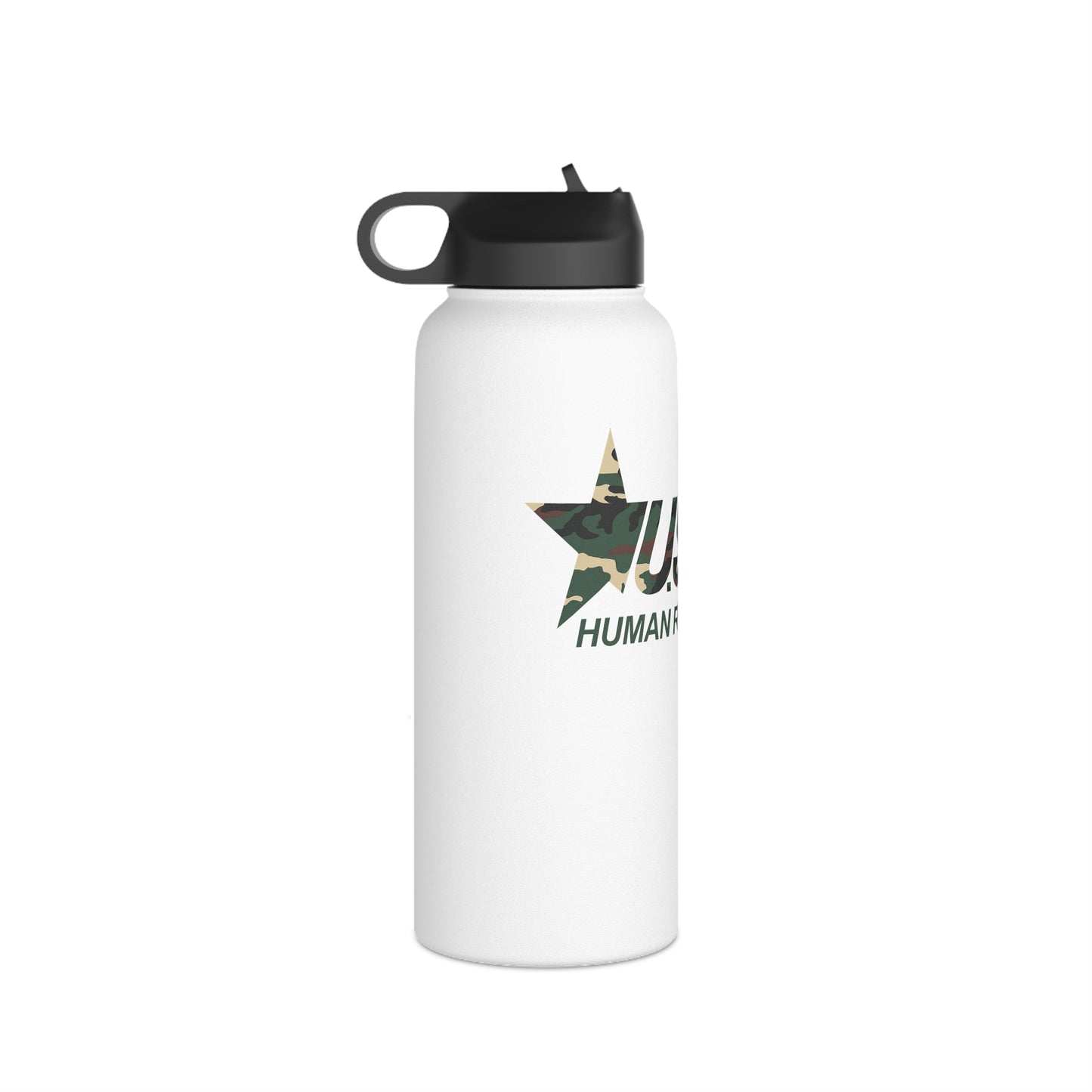 HR Stainless Steel Water Bottle with Lid