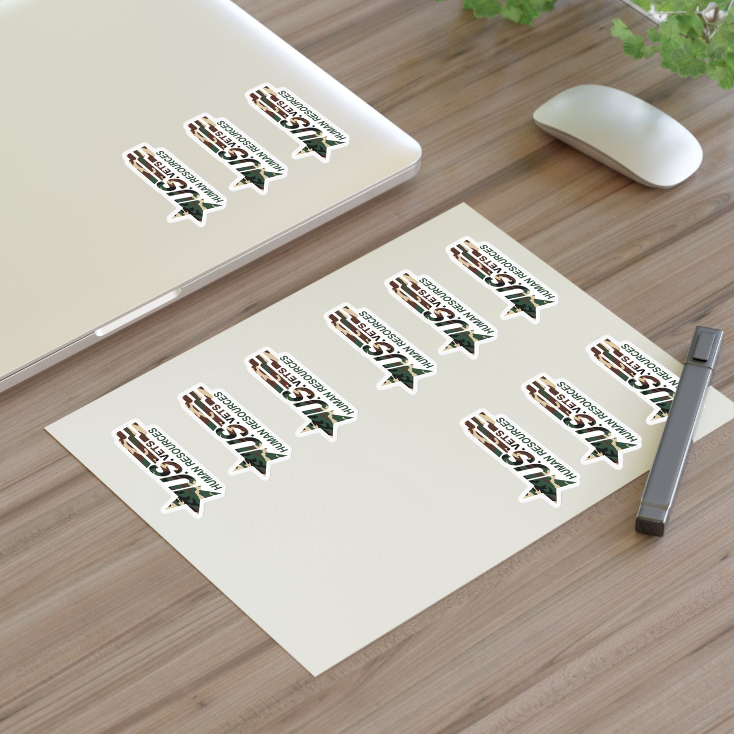 HR Sticker Sheets - 12 logos/sheet