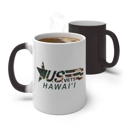 HAWAI'I Color Changing U.S.VETS Mug
