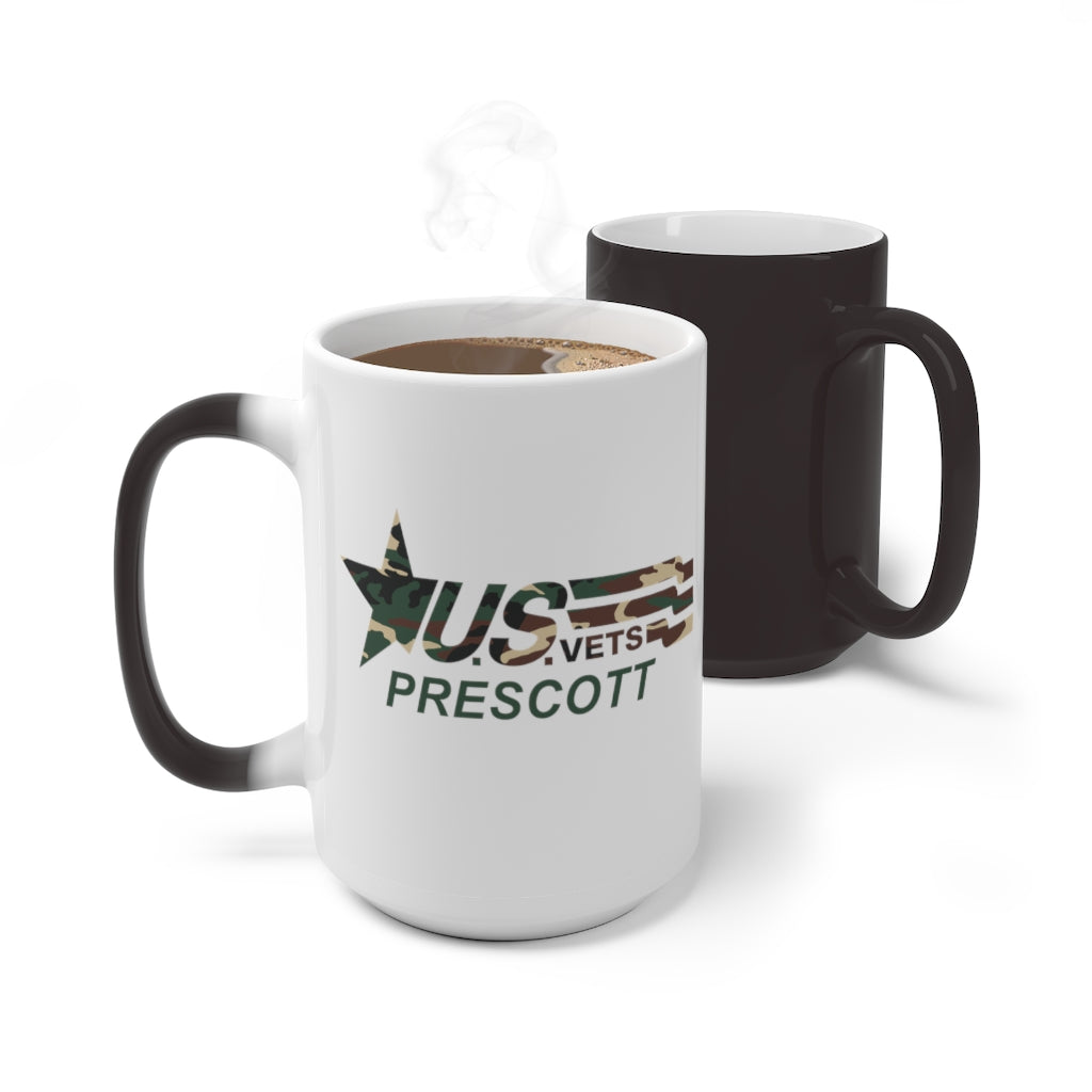 PRESCOTT Color Changing U.S.VETS Mug