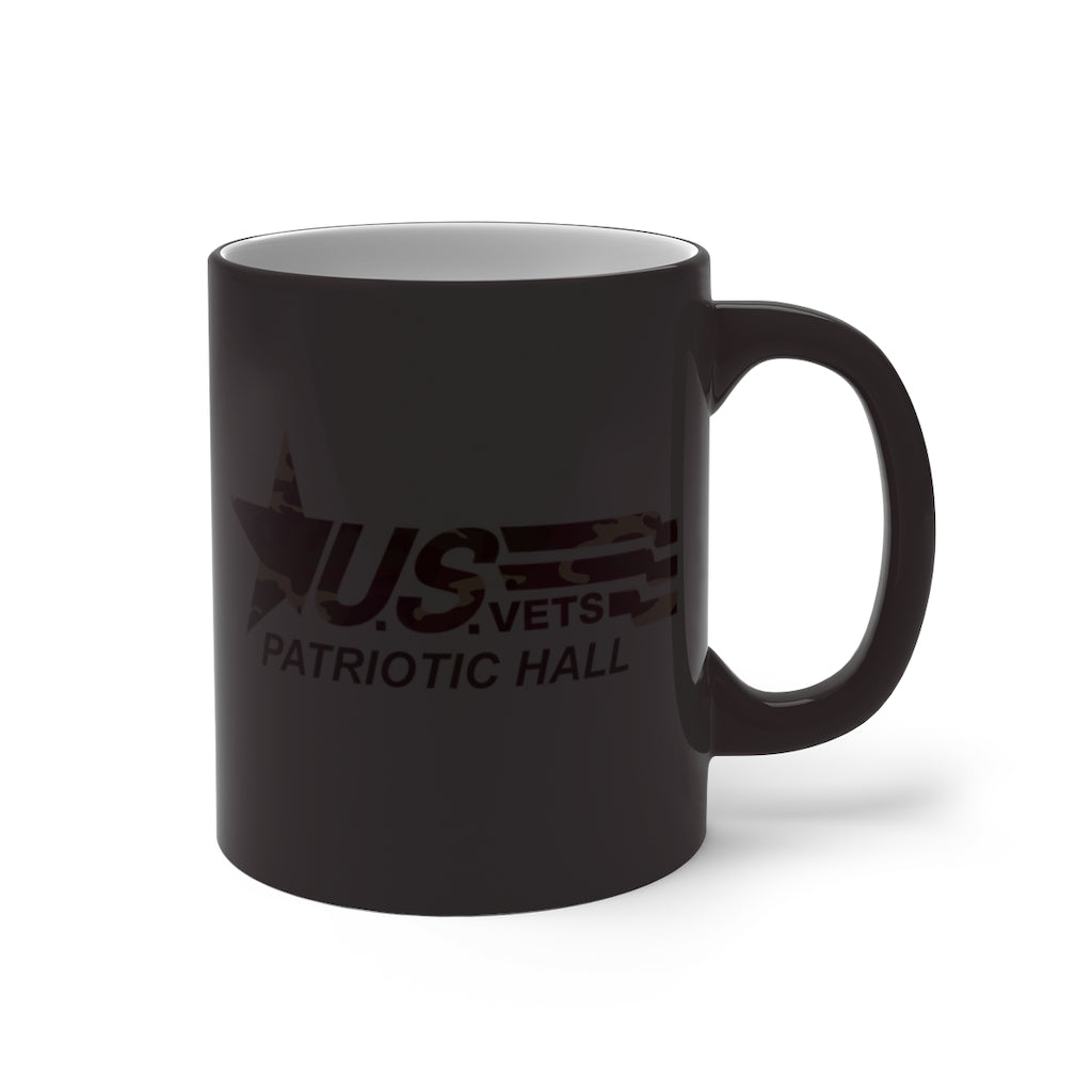 PATRIOTIC HALL Color Changing U.S.VETS Mug