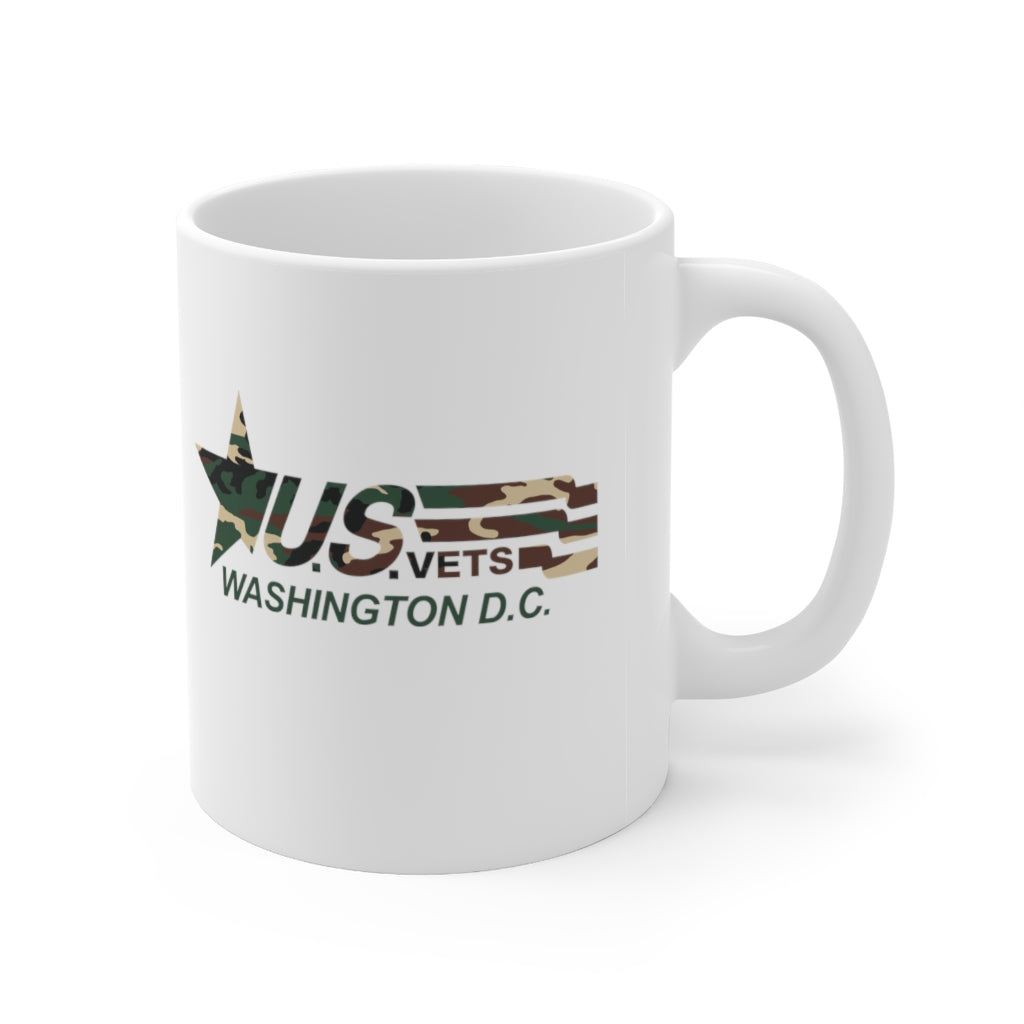 WASHINGTON D.C. Ceramic CAMO Coffee Mug