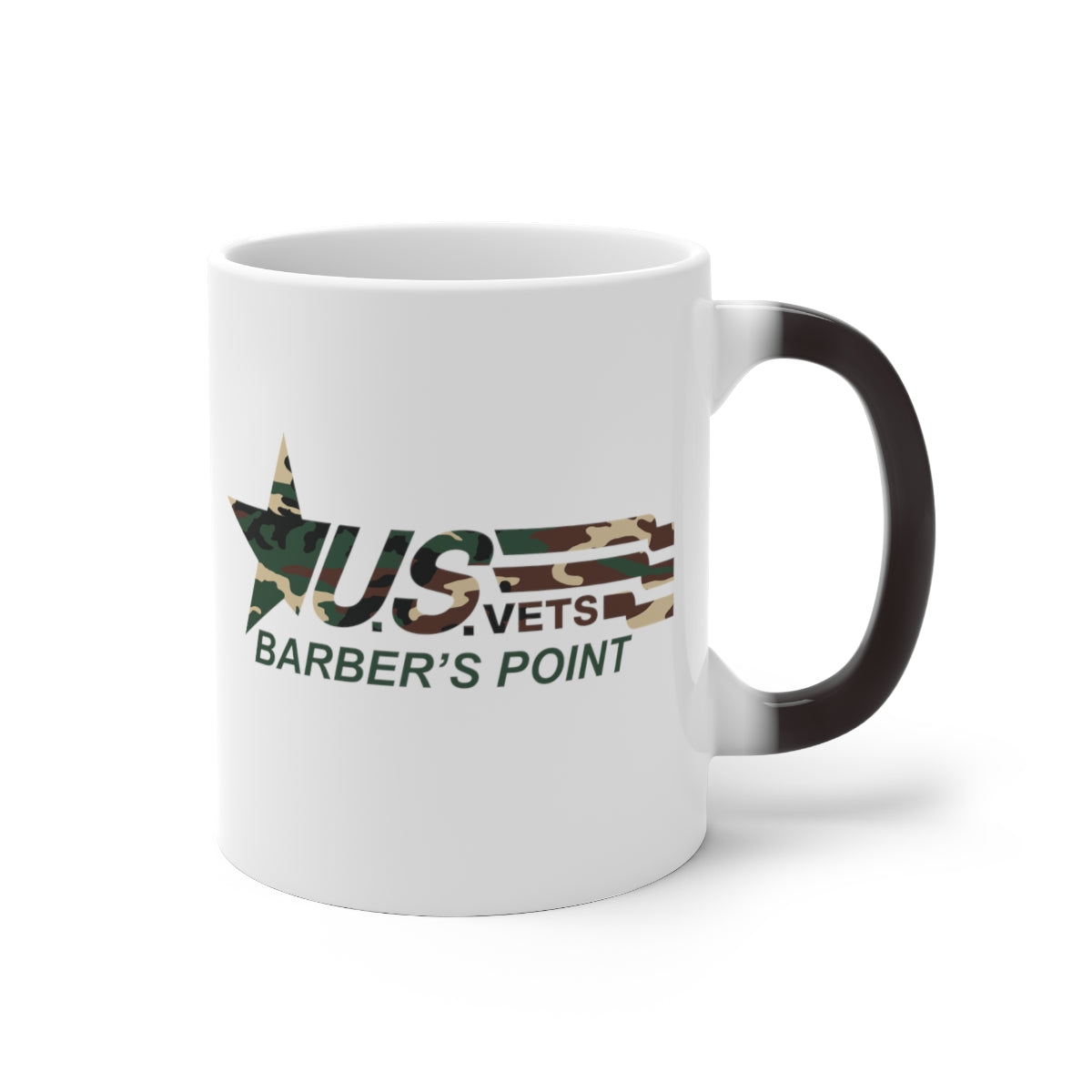 BARBER'S POINT Color Changing U.S.VETS Mug