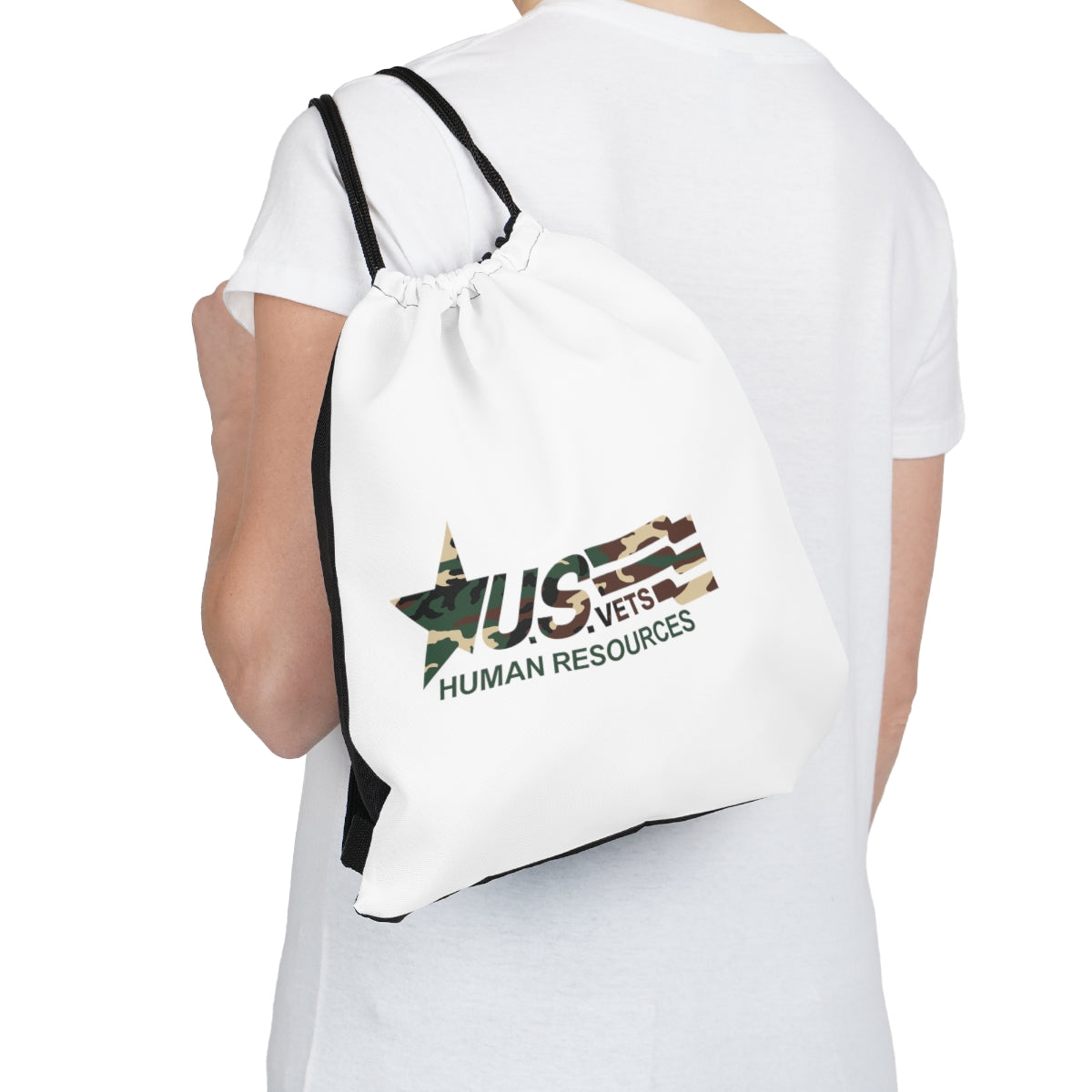 U.S.VETS HR Drawstring Sling Bag / Backpack